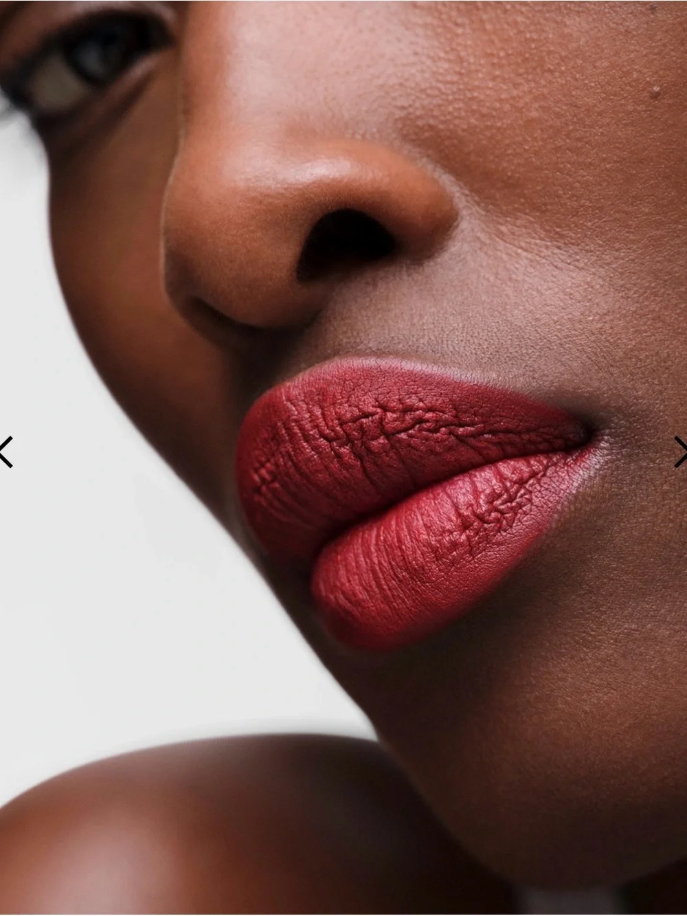 Prada Monochrome Hyper Matte lipstick NIB R28